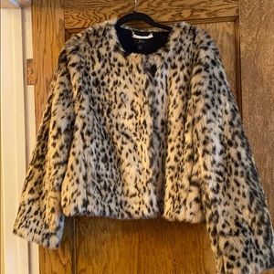J.Crew Faux Fur Jacket